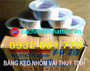 BÁN BĂNG DÍNH NHÔM GIA CƯỜNG SỢI THỦY TINH TP THỦ ĐỨC