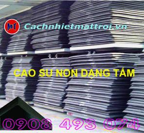 Bán cao su non dạng tấm chống rung cách âm 