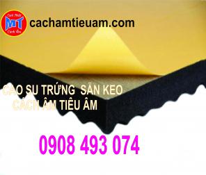 BÁN CAO SU XỐP HÌNH TRỨNG SÃN KEO HẤP THỤ ÂM THANH ,CÁCH ÂM 