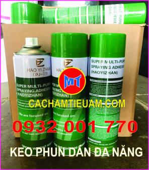 Bán keo dán đa năng Hao Yi Zhan PJ 77 dạng phun không mùi quận Thủ Đức TP HCM