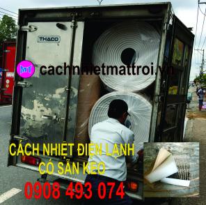 BÁN MÚT BẠC CÁCH NHIỆT CÓ SẴN KEO DÁN