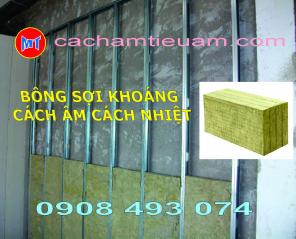 BÔNG ROCKWOOL CÁCH ÂM CÁCH NHIỆT TƯỜNG, TRẦN PHÒNG HÁT KARAOKE TP HCM