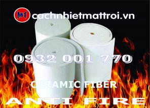 Bông sợi gốm cách nhiệt chịu lửa - Ceramic Fiber