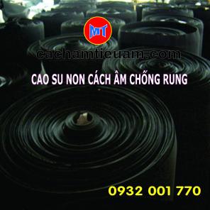 cao su non cách âm dạng cuộn