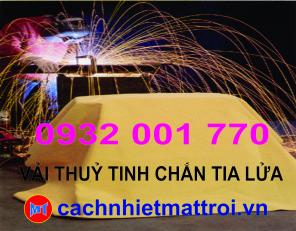 CHE CHẮN TIA LỬA HÀN DÙNG VẢI SỢI THUỶ TINH