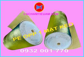 CUỘN CÁCH NHIỆT PE OPP 1 MẶT KEO DÁN