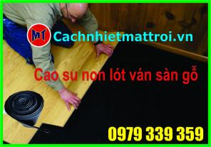 cuộn cao su lót sàn cách âm