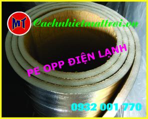 CUỘN XỐP CÁCH NHIỆT ỐNG GIÓ CÓ SẴN DECAL DÁN