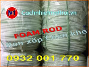 Dây xốp chèn khe mặt dựng kính - Backer Rod