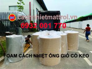 FOAM BẠC BẢO ÔN CÓ KEO DÁN