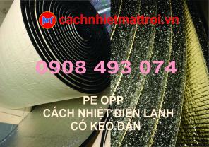 FOAM BẠC BẢO ÔN LẠNH 1 MẶT KEO