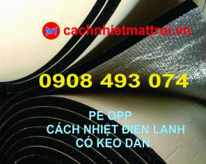 FOAM BẠC BẢO ÔN LẠNH CÓ KEO TỰ DÍNH