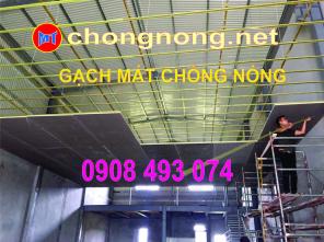 GẠCH MÁT CÁCH NHIỆT ỐP MÁI DỐC ĐỂ LỢP NGÓI