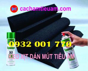 KEO BÌNH XỊT SPONGE DÁN MÚT TIÊU ÂM CÁCH ÂM