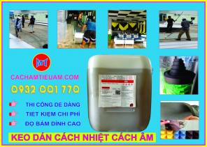 Keo dán vật liệu cách âm tiêu âm