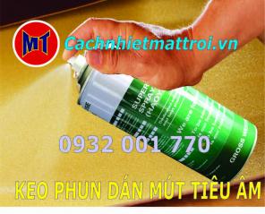 keo xịt dán mút xốp 