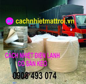 MÚT BẠC CÁCH NHIỆT CÓ SẴN KEO DÁN