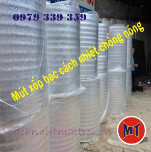 Mút cách nhiệt 1 mặt bạc giá 16,000/m