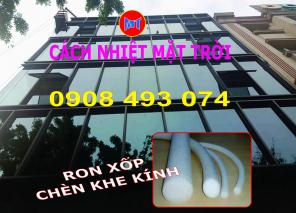 MÚT XỐP TRÒN ĐẶC CHÈN KHE KÍNH