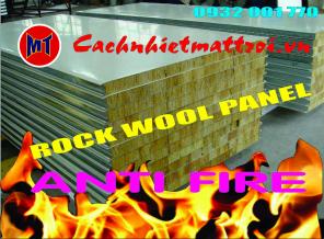 Panel Rock wool chống cháy cách âm cách nhiệt tại Biên Hòa Đồng Nai