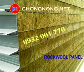 Panel rockwool chống cháy dùng làm lò sấy