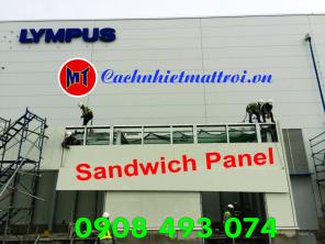 Sandwich panel - Tường lắp ghép nhanh - Hiệu quả - chất lượng - thẩm mỹ