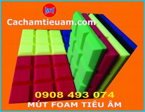 STUDIO FOAM CHẬM CHÁY HÌNH Ô VUÔNG LỚN