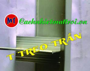 T nhôm treo trần panel cách nhiệt