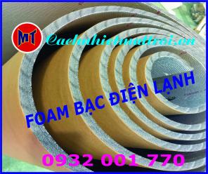 TẤM MÚT BẠC BẢO ÔN ĐIỆN LẠNH 1 MẶT KEO DÁN