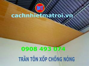 TẤM TRẦN CHỐNG NÓNG THAY THẾ TRẦN THẠCH CAO