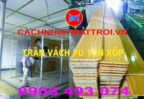 TÌM MUA TẤM TRẦN TÔN XỐP CHỐNG NÓNG LÕI PU CÁCH NHIỆT THAY THẾ TRẦN THẠCH CAO