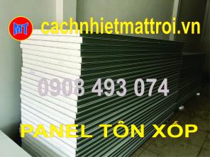 TÔN CÁCH NHIỆT PANEL TÔN XỐP CÁCH NHIỆT