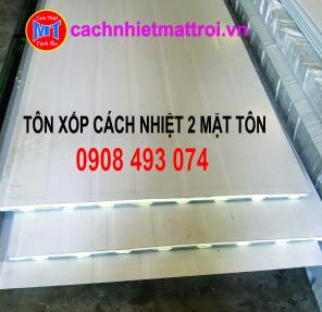 TÔN XỐP CÁCH NHIỆT 2 MẶT TÔN