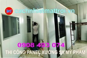 TƯ VẤN CUNG CẤP THI CÔNG PANEL CÁCH NHIỆT CÁCH ÂM