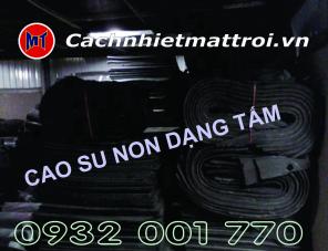 Vật liệu cách âm chống rung dạng tấm _ Cao su non