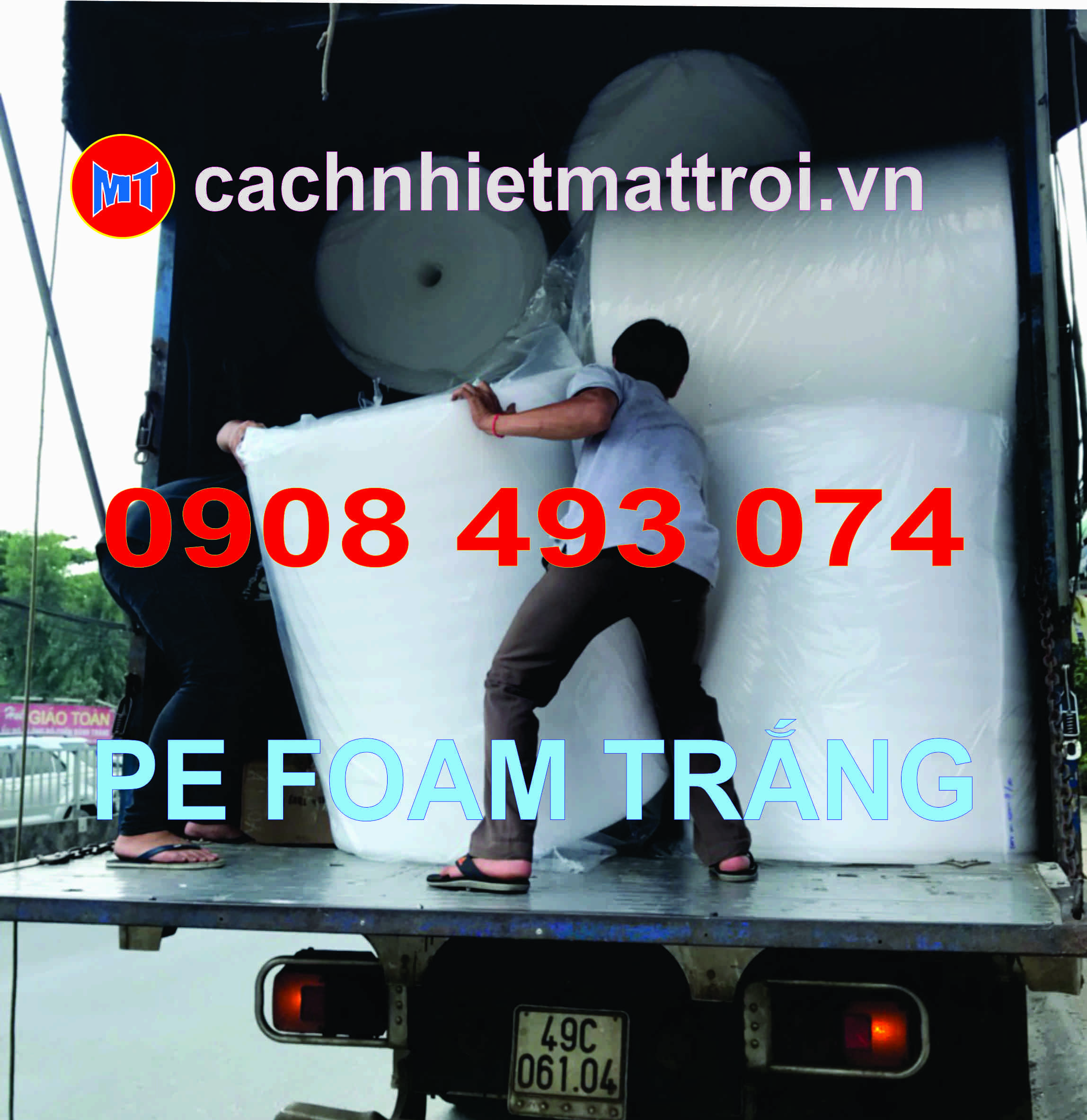 Giao hàng màng PE Foam