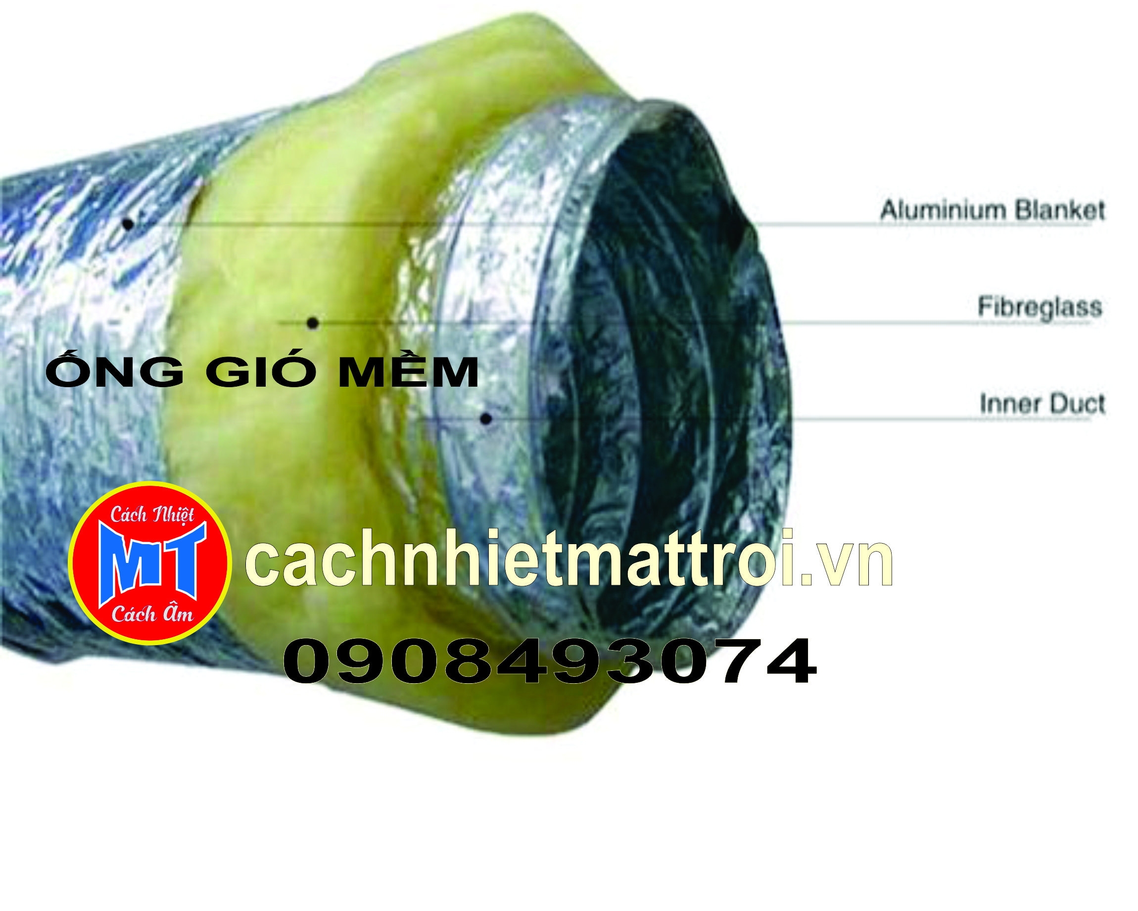 Ống gió mềm có cách nhiệt