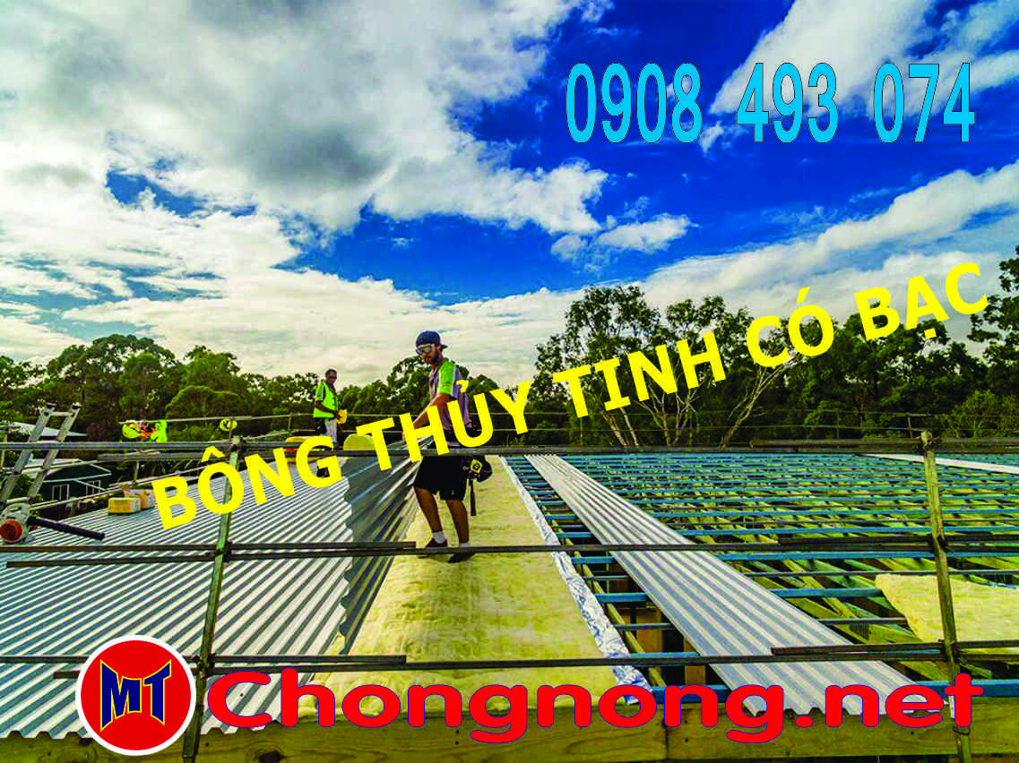 Bông Thủy Tinh Glasswool Dạng Cuộn – Vật Liệu Cách Nhiệt, Cách Âm, Chống Cháy Hiệu Quả - Ảnh 3