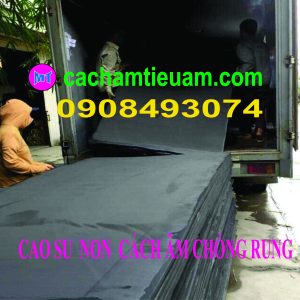 Cao Su Non Dạng Tấm – Giải Pháp Cách Âm, Chống Rung, Cách Nhiệt Hiệu Quả Cho Mọi Công Trình