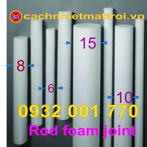 Mút Xốp Chèn Khe PE Foam Rod – Giải Pháp Trám Khe Hiệu Quả, Tiết Kiệm Keo Silicon | Cách Nhiệt Mặt Trời