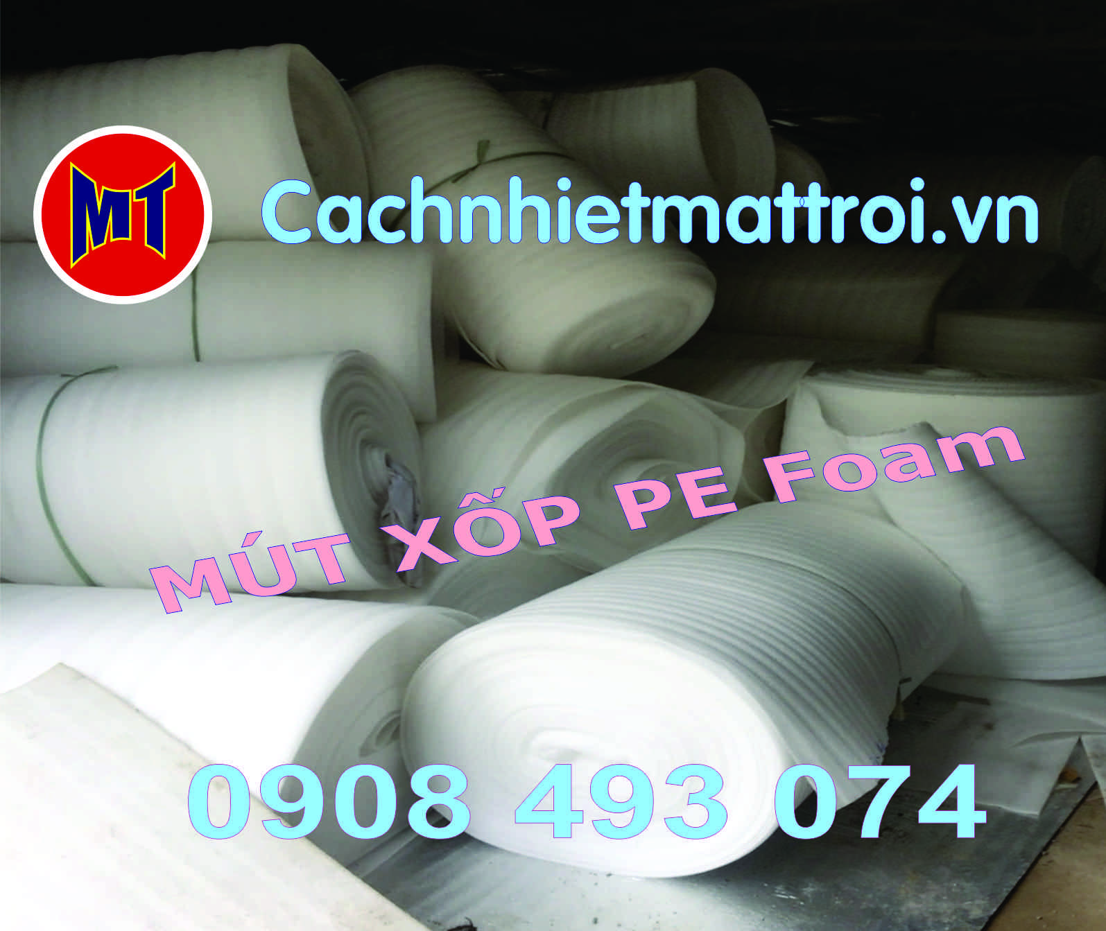 Mút PE Foam Cách Nhiệt, Cách Âm, Chống Va Đập Hiệu Quả – Cách Nhiệt Mặt Trời