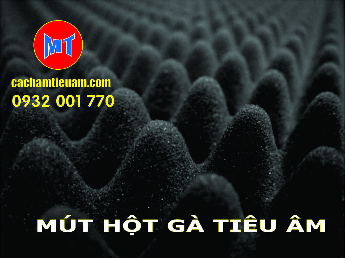 Mút Hột Gà (Mút Gai Tiêu Âm) – Giải Pháp Tiêu Âm, Cách Âm Hiệu Quả Cho Phòng Thu Và Karaoke