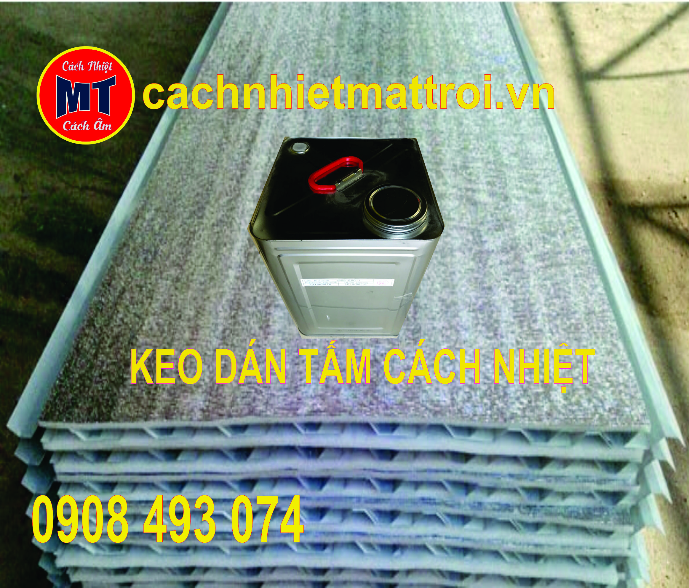 Keo Dán Tấm Cách Nhiệt – Keo Dán Cách Âm Chuyên Dụng Cho Mút PE OPP, Mút Hột Gà, Cao Su - Ảnh 4
