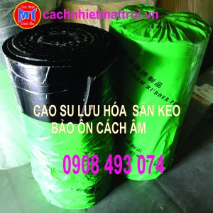 Cao Su Lưu Hóa Cách Âm Cách Nhiệt (Nitrile Rubber) – Giải Pháp Chống Ồn, Chống Rung Hiệu Quả