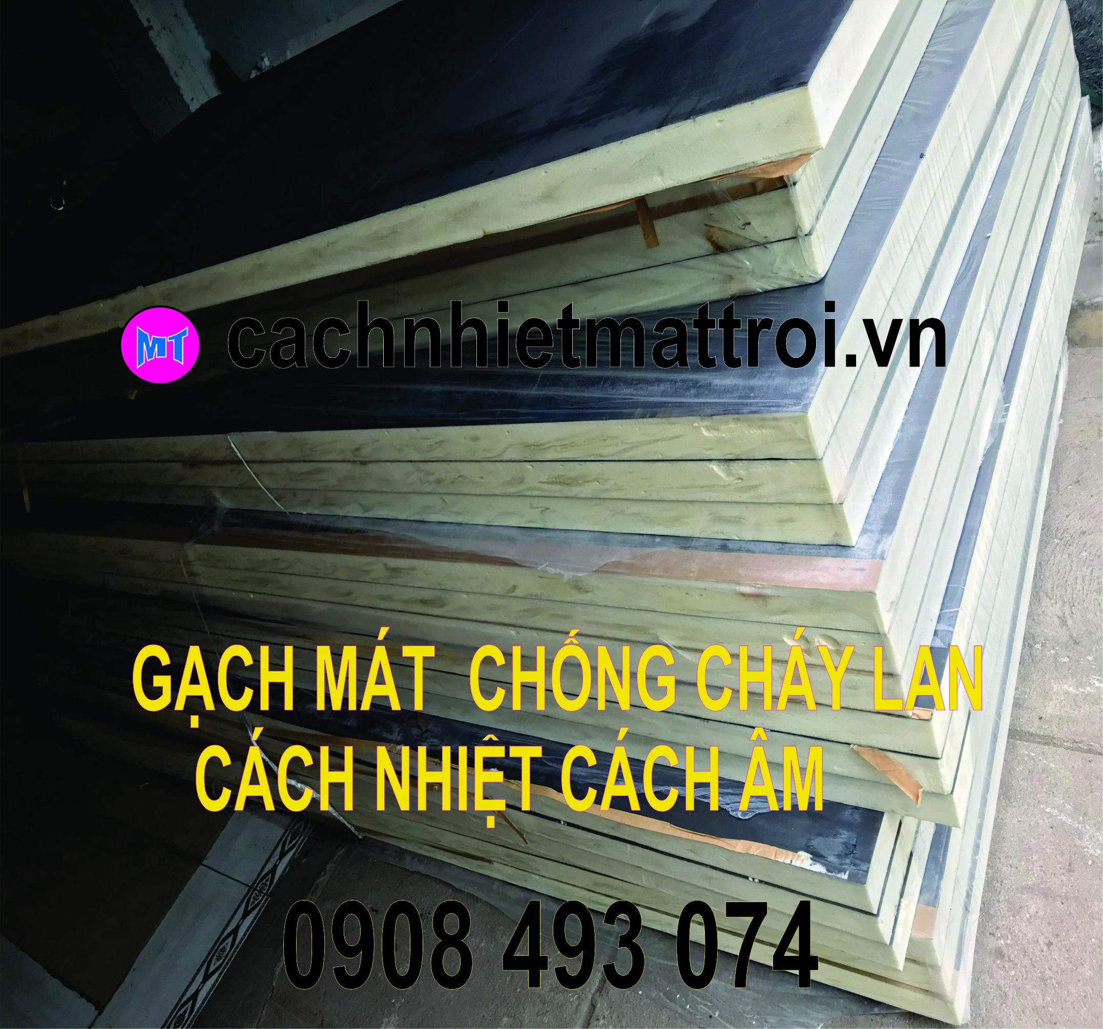 GACHMAT ECO – Tấm Panel Phi Kim Loại Cách Nhiệt, Cách Âm Hiệu Quả