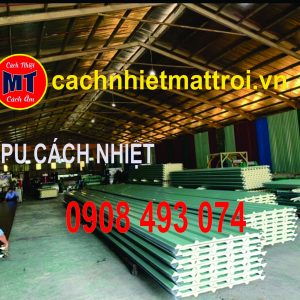 Tôn Cách Nhiệt PU – Giải Pháp Lợp Mái Chống Nóng, Chống Ồn Hiệu Quả