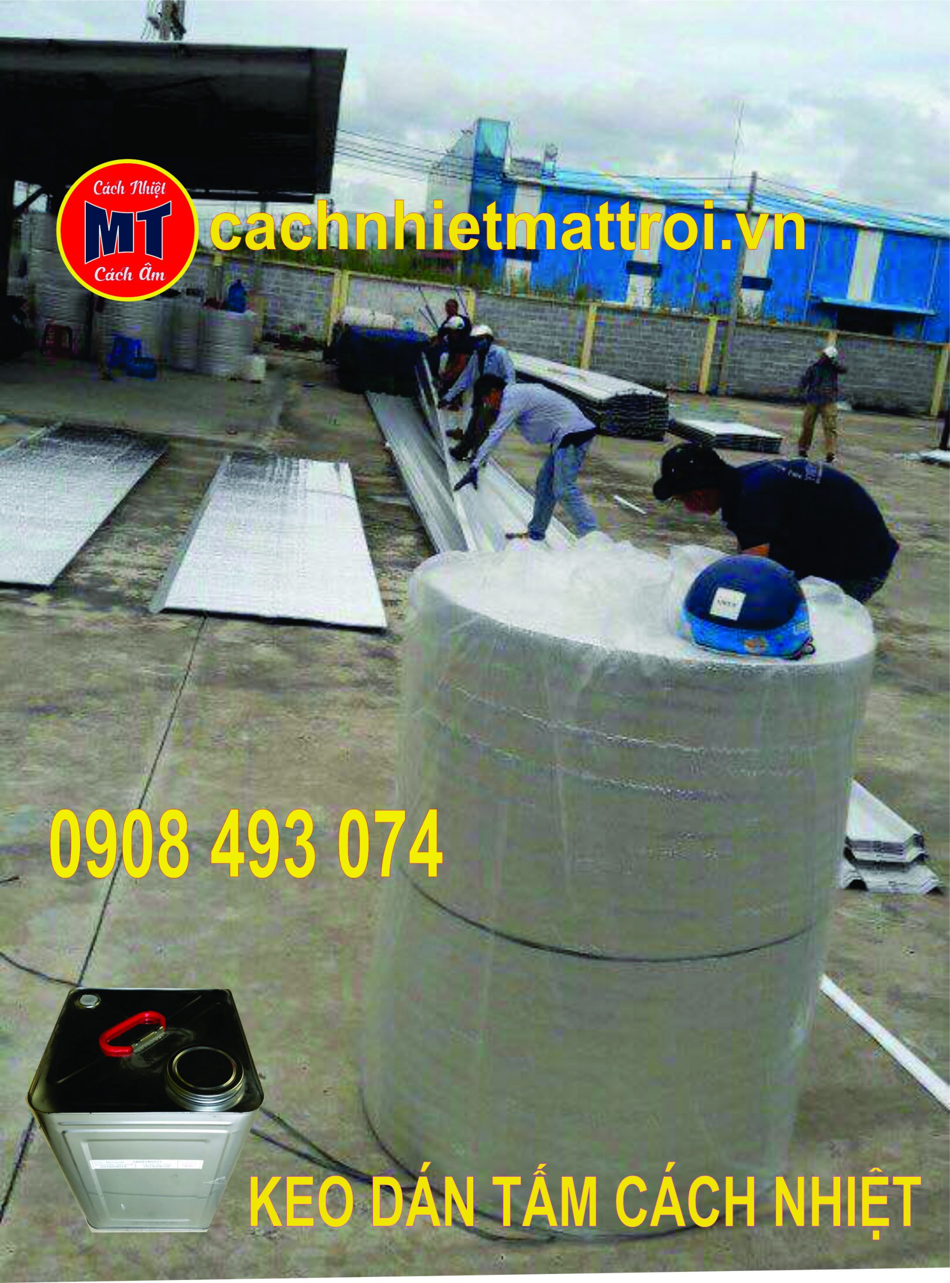 Keo Dán Tấm Cách Nhiệt – Keo Dán Cách Âm Chuyên Dụng Cho Mút PE OPP, Mút Hột Gà, Cao Su - Ảnh 6